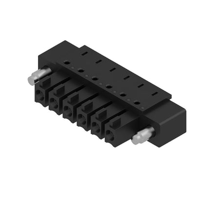 1975740000 - 3.81mm 6-Pole Black PCB Connector for THT/THR Soldering  (Pack of 50)