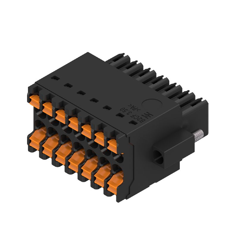 1277910000 - 14-Pole 3.50mm PCB Female Connector with 180° Connection  (Pack of 54)