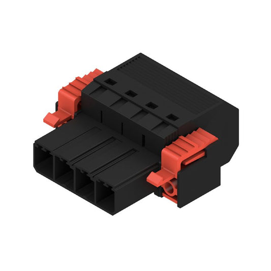 1124770000 - 7.62mm 4-Pole PCB Connector with 180° PUSH IN Design  (Pack of 30)