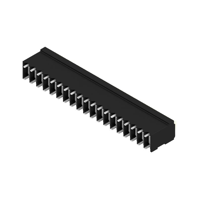 1870840000 - 3.50mm PCB Terminal with 19 Poles, Black, PUSH IN  (Pack of 8)