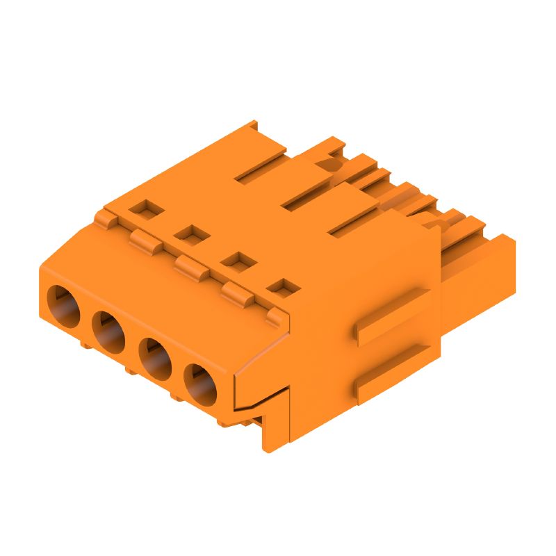 1502060000 - 5.08mm 4-Pole Female PCB Connector, 180° Angle  (Pack of 78)