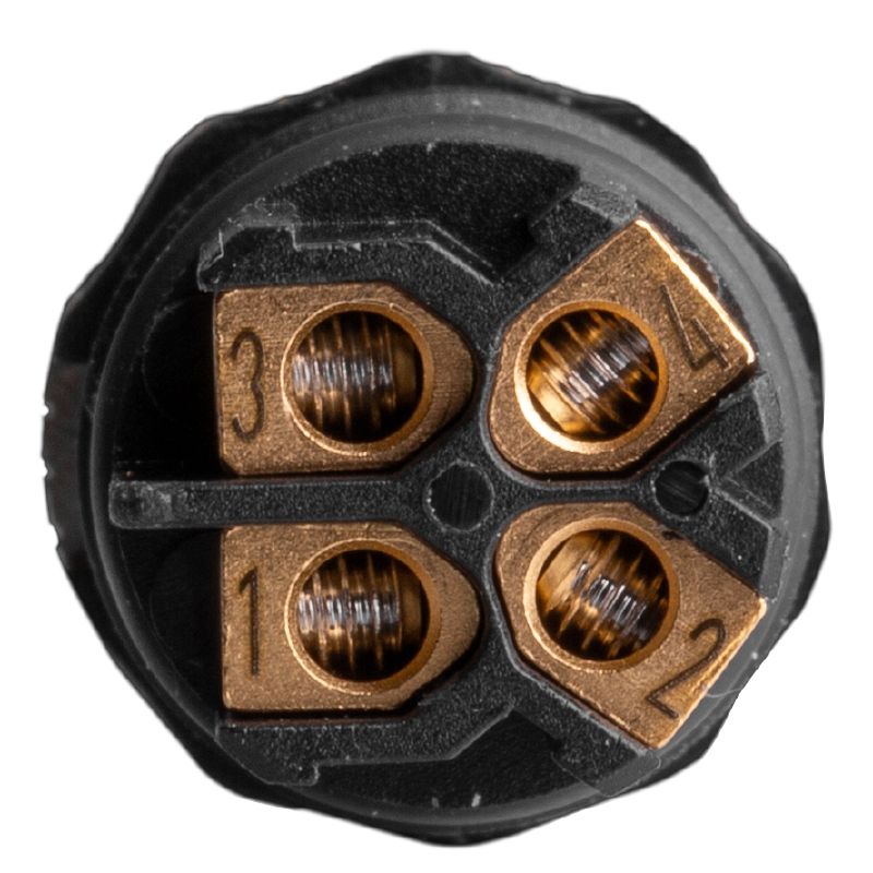 1416730000 - Durable M8 Connector with Gold-Plated Contacts, IP67 Rated