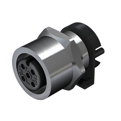 2421790000 - M12 Connector with 8 Poles, IP67 Protection, -30 to 80°C  (Pack of 10)