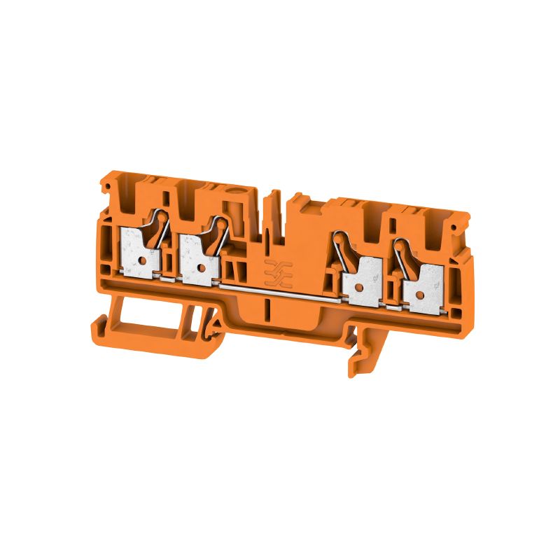 2051540000 - Orange Push-In Terminal, 4 mm², 800 V, 32 A Capacity  (Pack of 50)