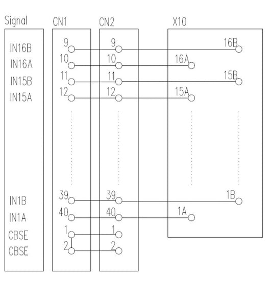 1371550000 - 40P Dual Connector, 52mm Depth, RoHS Compliant