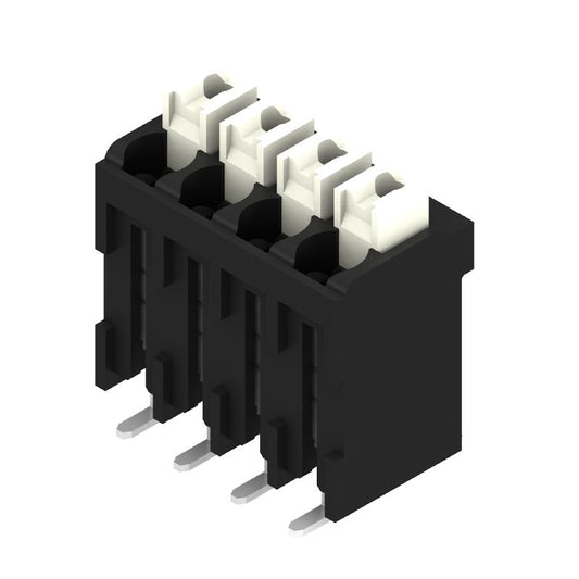 1250380000 - 4-Pole Surface-Mount Terminal, Push In, RoHS/UL Certified  (Pack of 180)