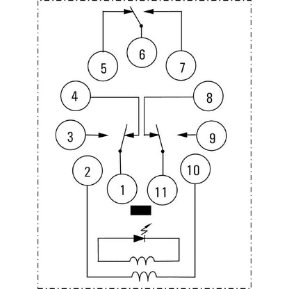 2765360000 - 3-Contact Relay, 10A, 230V AC, AgSnO Material  (Pack of 10)