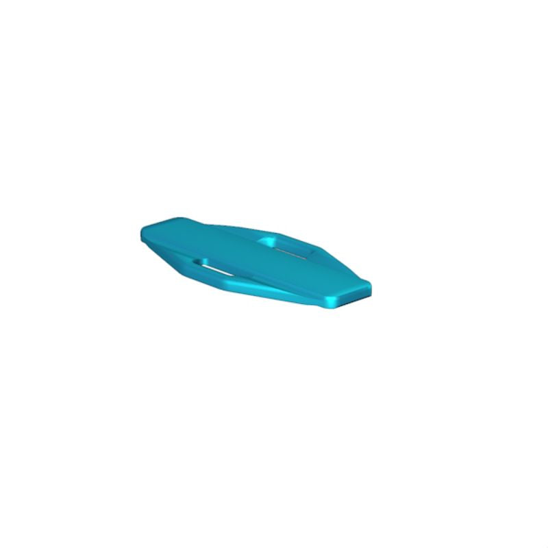1852400000 - Blue 23x11mm Cable Markers for 7-40mm Conductors  (Pack of 160)