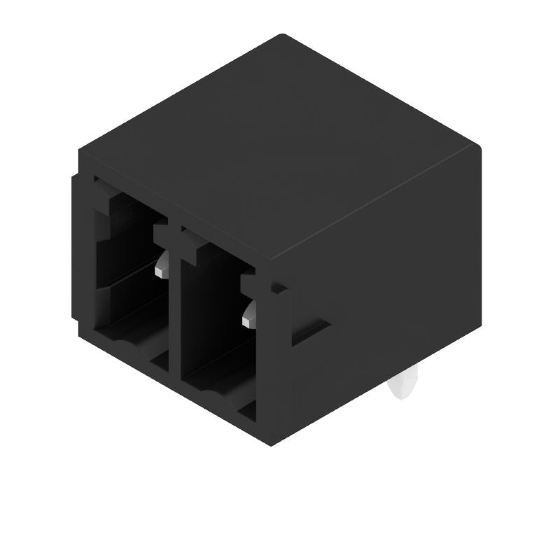 1793130000 - 3.81mm Male Header Connector, 2 Poles, 90° Angle in Black Box  (Pack of 198)