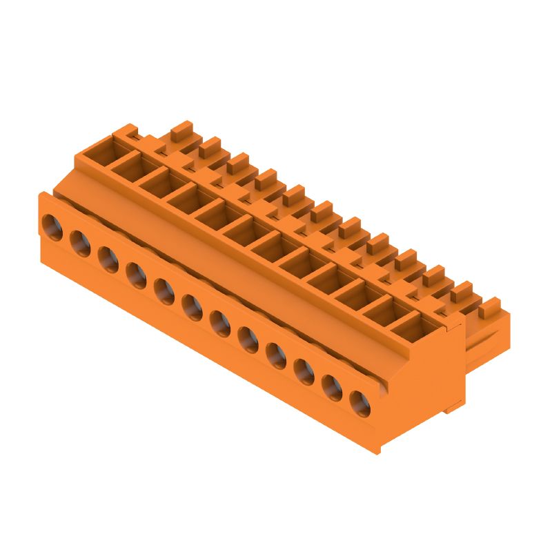 1939930000 - 3.81mm 12-Pole PCB Female Connector with 90-Degree Angle  (Pack of 50)