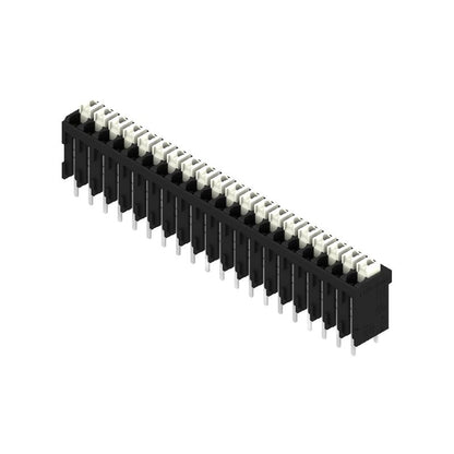 1870570000 - 3.5mm Pitch Black PCB Terminal, 20 Poles, Push-In Design  (Pack of 7)