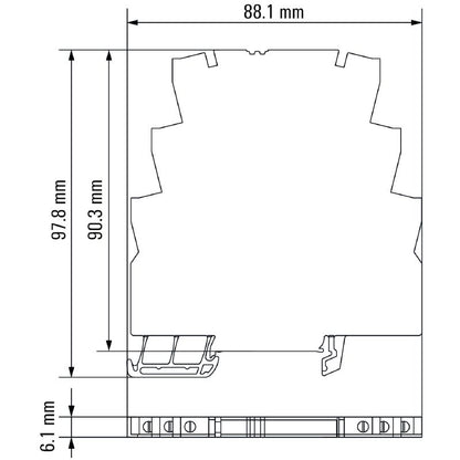 8937940000 - 10A Solid-State Relay, 5-33V DC with Screw Connections