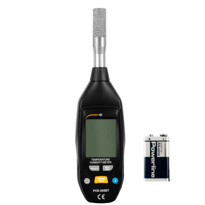 PCE-555BT - Bluetooth Climate Meter with LC Display & Temperature Range up to 60°C