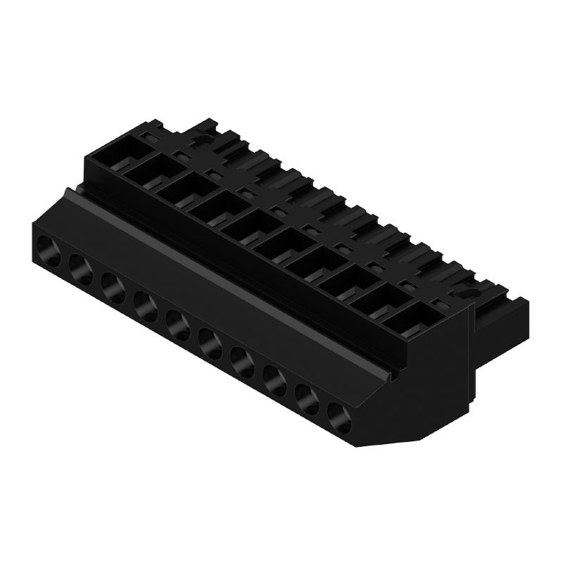 1958570000 - 5mm Female PCB Connector with 10 Poles and 90° Clamping  (Pack of 36)