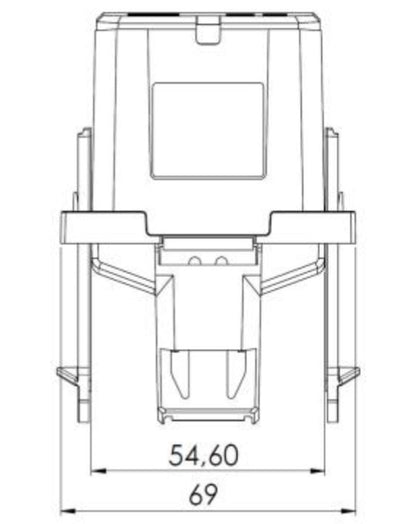2753250000 - Compact Split-Core Current Transformer 500A, 5A, 5VA, 69mm Depth