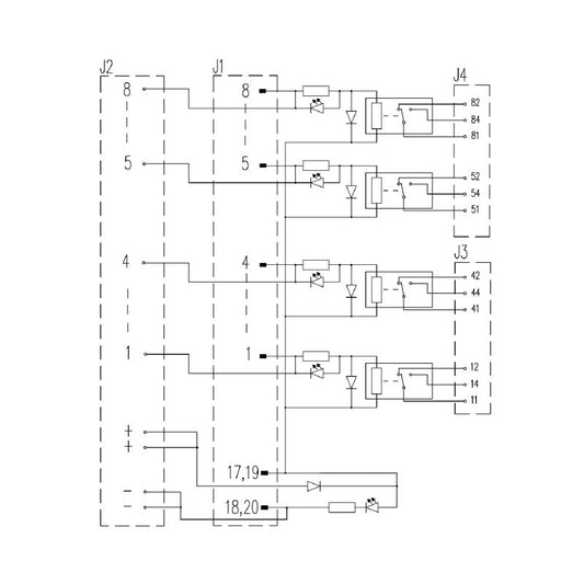 1464800000 - RSM-8H 24V Screw Connection Device, 130mm, UL Certified