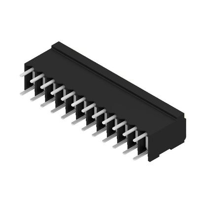 1825740000 - 12-Pole 3.5mm Circuit Board Terminal, Black, 180-Degree Angle  (Pack of 12)