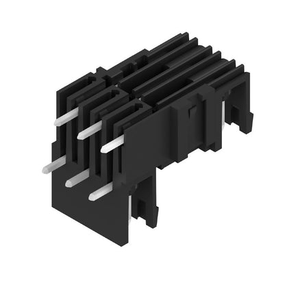 1725430000 - 6-Pole 5.08mm PCB Male Header Connector with 90° Elbow  (Pack of 50)