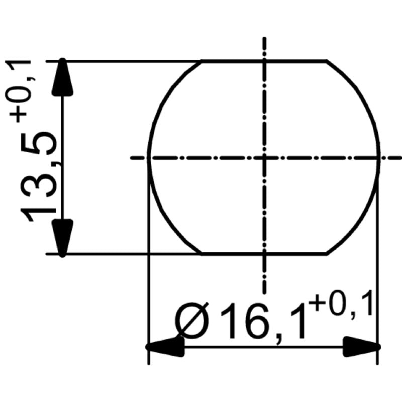 2422310000 - M12 Connector with 4 Poles, IP67, 5.5mm Height  (Pack of 10)