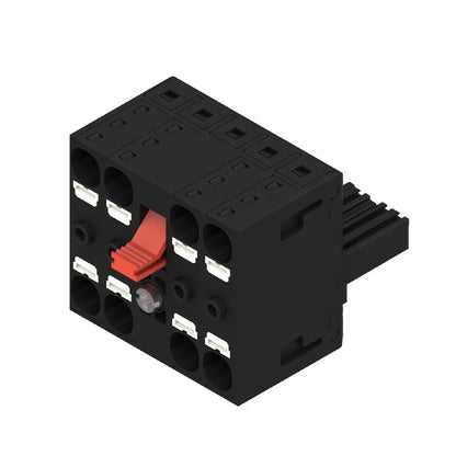 2720580000 - 7.62mm Female PCB Connector, 4-Pole, 180° Push-In Design  (Pack of 24)