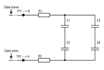 8556460000 - Zone 1/2 Intrinsically Safe Term Resistor for Fieldbus Systems