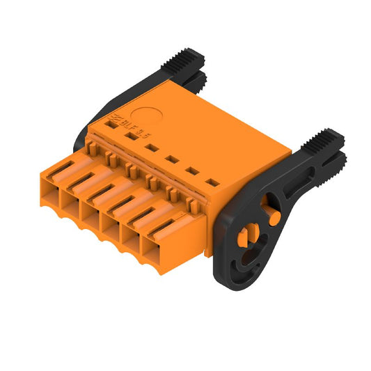 2459990000 - 3.50mm 6-Pole PCB Connector with PUSH IN Mechanism  (Pack of 66)