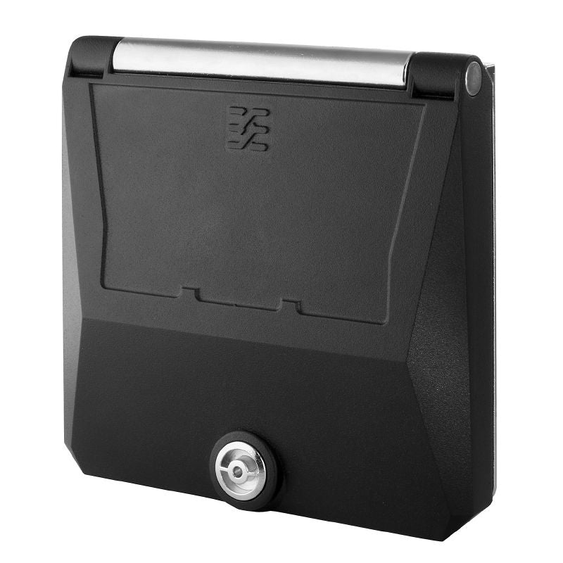 2003150000 - Lockable Double Frame Metal Cover, 134mm x 132mm