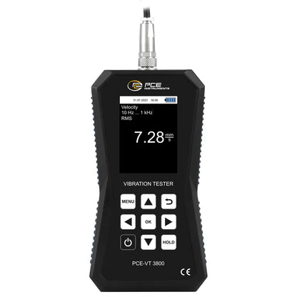 PCE-VT 3800S - Advanced Accelerometer for Vibration Measurement with ISO Option