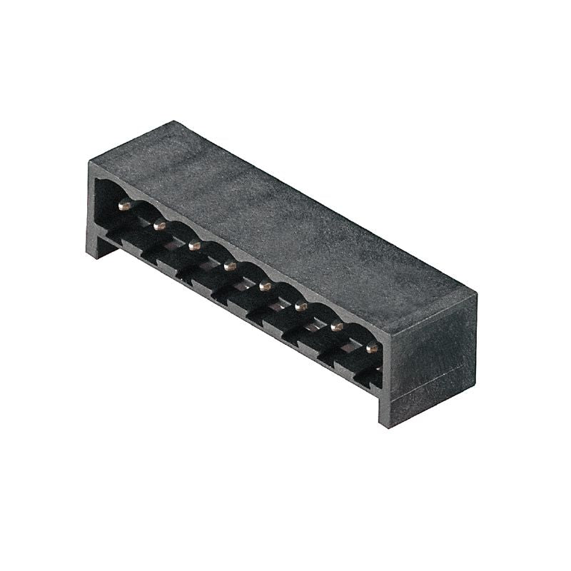 1877450000 - 5.08mm 8-Pole Black PCB Connector with 270° Angle  (Pack of 50)