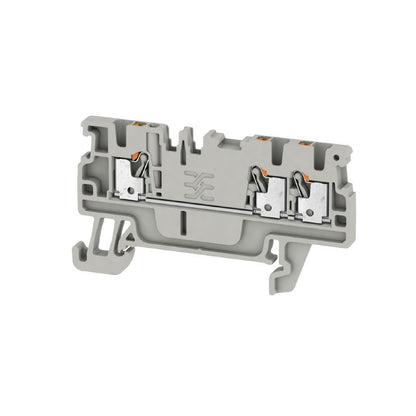 2534490000 - Light Grey 1.5mm² Terminal, Fits TS 35 Rails  (Pack of 50)