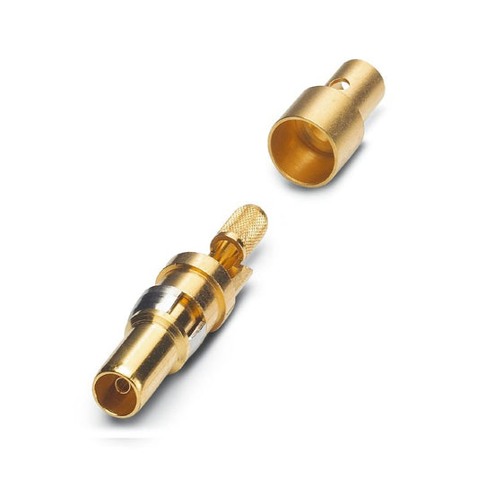 2748690000 - Gold Male Coax Connector for -55°C to 135°C Use  (Pack of 10)