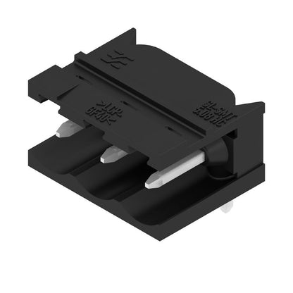 1779960000 - 5.08mm Black Male Header PCB Connector with 3 Poles  (Pack of 100)