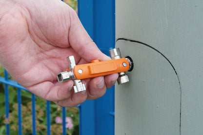 1480190000 - Compact Electrical Cabinet Key, 38mm x 95mm Access Tool