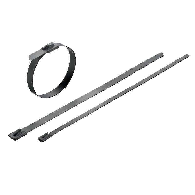 1015280000 - 4.6mm Stainless Steel Cable Tie, Max Strength 445N  (Pack of 100)