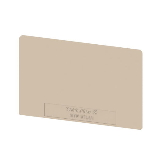 1068400000 - 65mm Dark Beige Partition Plate for Intermediate Applications  (Pack of 20)