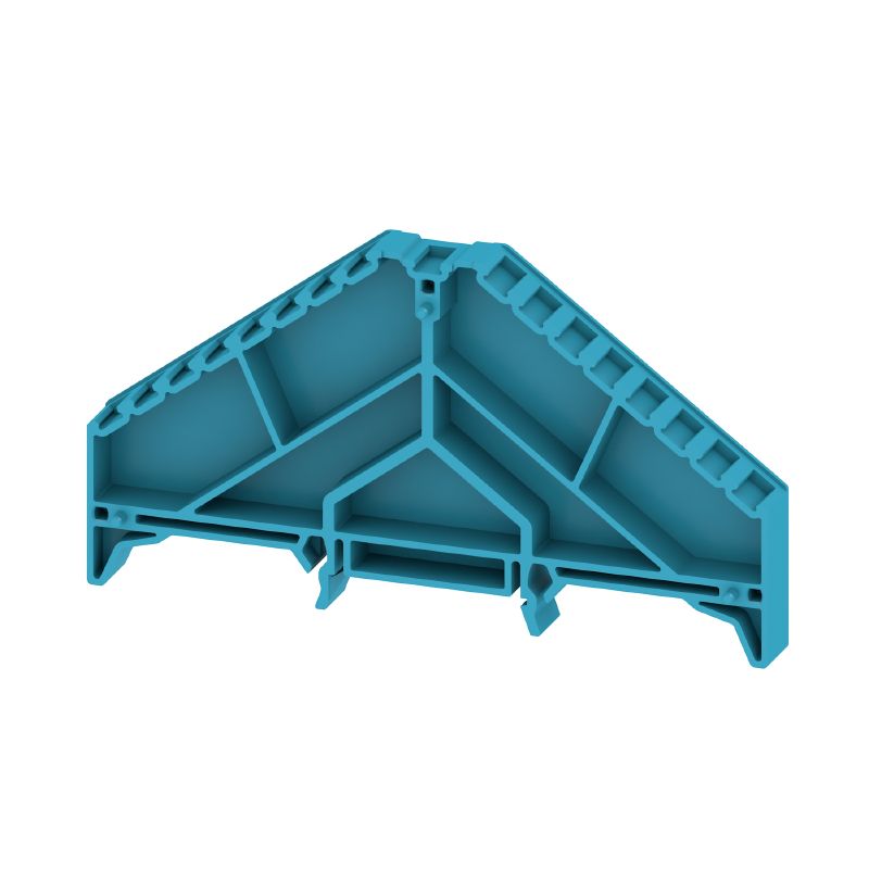 1267970000 - Durable Blue Marker Holder for TS 35x7.5 Rails  (Pack of 20)