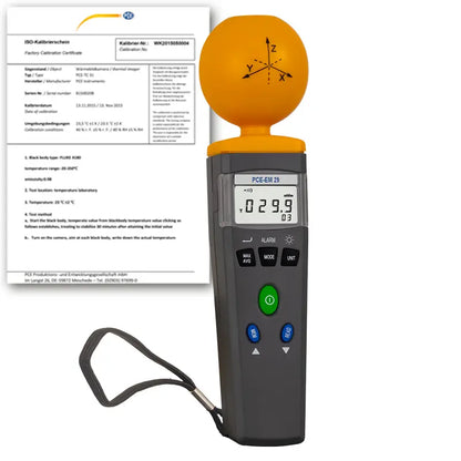 PCE-EM 29 - 3-Axis Radioactivity Meter for Wireless & Industrial Use