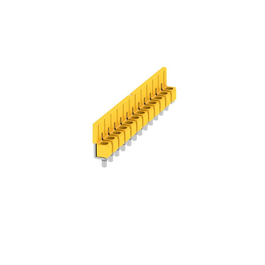 1062720000 - Yellow Cross-Connector, 12 Poles, 57A Capacity  (Pack of 50)