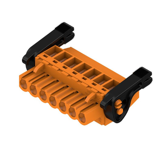1087300000 - 5.08mm 7-Pole Female Plug Connector with 90° Angle  (Pack of 36)