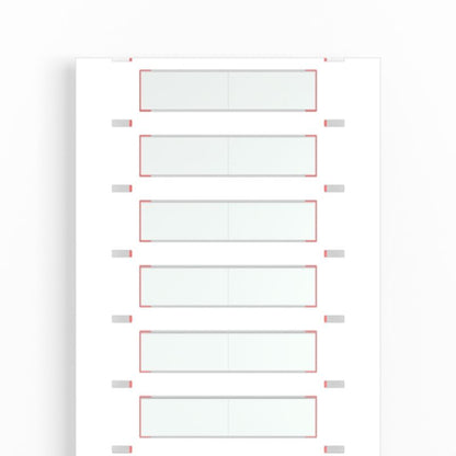 2438040000 - White Cable Marker 3.2-6.4mm, RoHS Compliant, 2000 Count  (Pack of 2000)