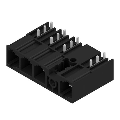 2580880000 - 10.16mm Male PCB Connector, 4 Poles, THT Solder, 270° Elbow  (Pack of 36)