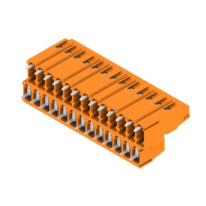 1768960000 - 5.08mm Orange PCB Terminals with 26 Poles & 90° Angle  (Pack of 16)