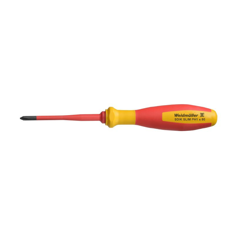 2749650000 - VDE Insulated Phillips Screwdriver, 80mm Slim Design