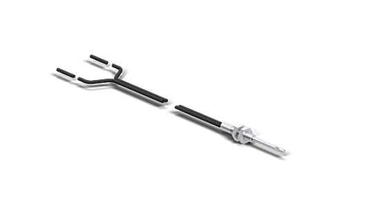 K12 - Flexible 2m Plastic Fiber-Optic Cable for Confined Spaces