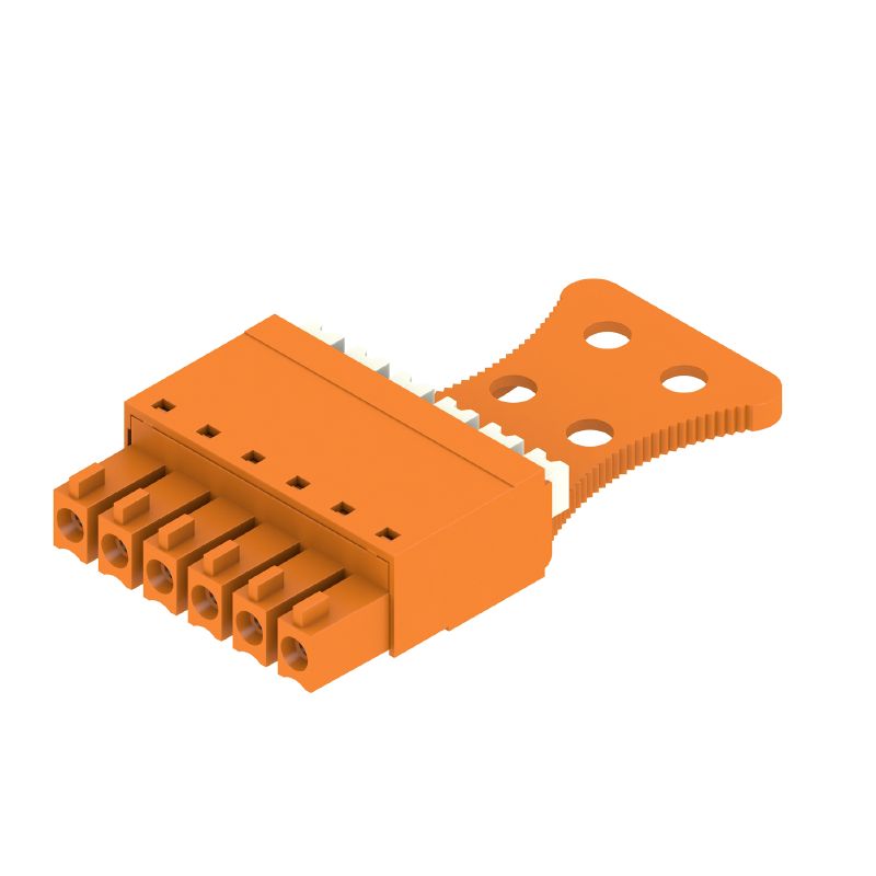 1235800000 - 3.81mm PCB Connector with 6 Poles and PUSH IN Functionality  (Pack of 50)