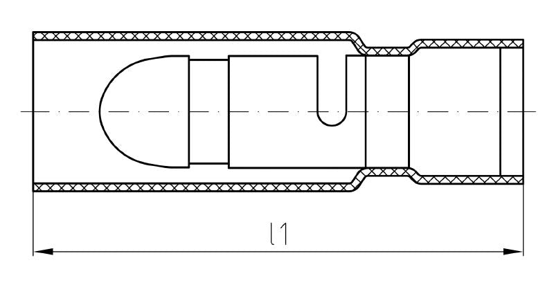 1492080000 - Blue Insulated Cable Connector for 1.5-2.5 mm² Conductors  (Pack of 100)