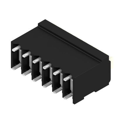 1870680000 - 3.50mm Pitch Black Circuit Board Terminals, 6 Poles, 180-Degree Angle  (Pack of 25)