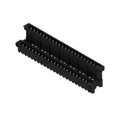 1883330000 - 5.00mm Black Male PCB Connector, 44 Poles, Flanged Design  (Pack of 10)