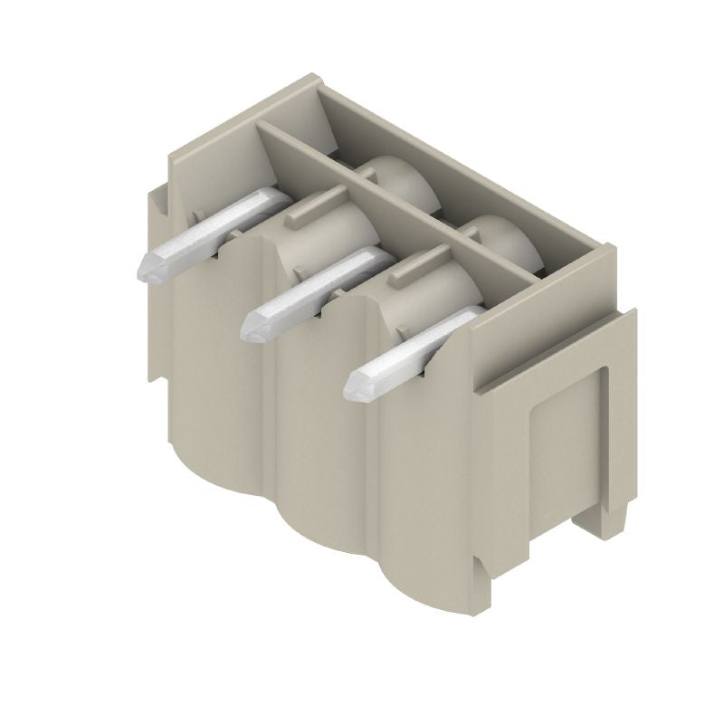 1065770000 - 3-Pole PCB Connector, 5mm Pitch, Angled THT Solder  (Pack of 100)