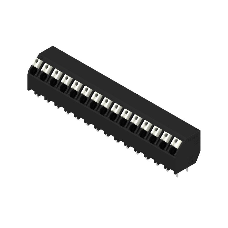 1884510000 - 5.00mm Black PCB Terminal, 15 Poles, 3.5mm Pin Length  (Pack of 7)